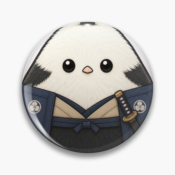 Item preview, Samurai Shima Enaga Snow Bird designed and sold by ToshiCreate.