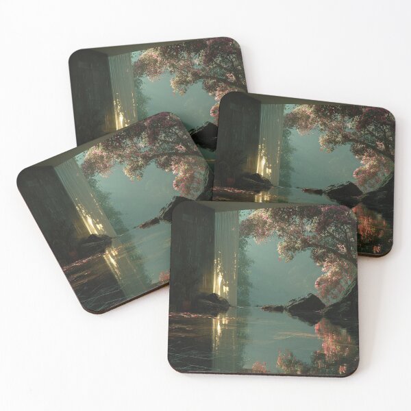 Item preview, Ethereal Japandi Portal – Surreal Nature Dreamscape designed and sold by GSizzle1.