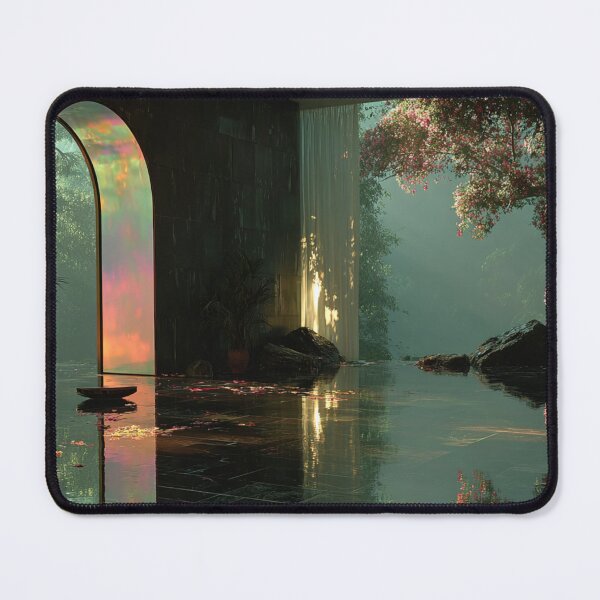 Item preview, Ethereal Japandi Portal – Surreal Nature Dreamscape designed and sold by GSizzle1.