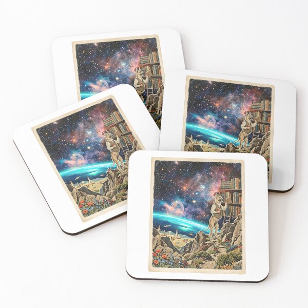 Item preview, Great Dane Cosmic Librarian designed and sold by PictoVibe.