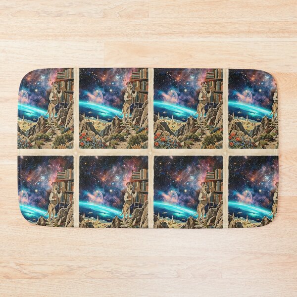 Item preview, Great Dane Cosmic Librarian designed and sold by PictoVibe.