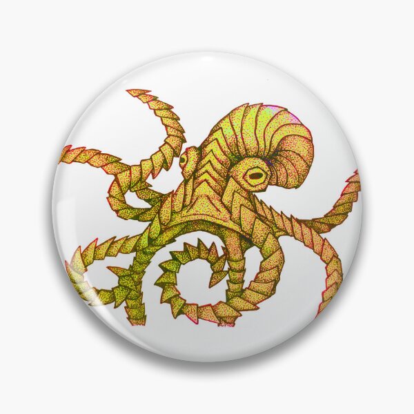 Item preview, Shell octopus (yellow) designed and sold by Nocmidl4.