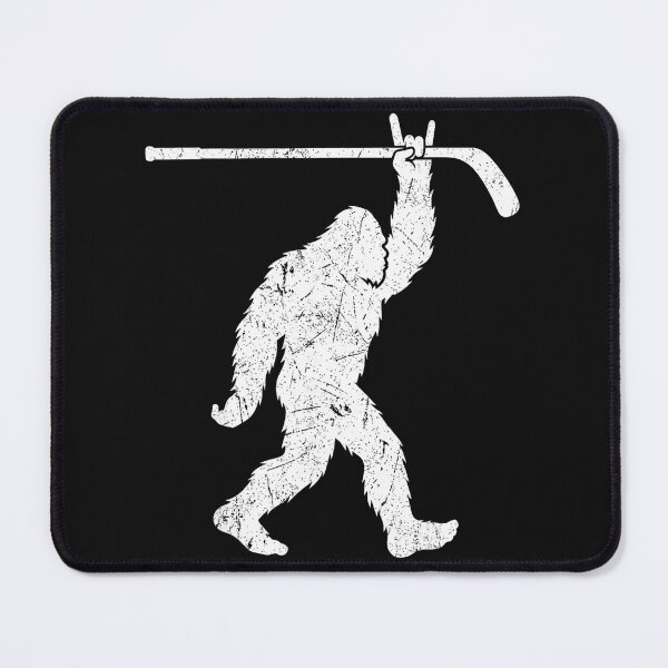 Item preview, Bigfoot Hockey Player Rock On Fan designed and sold by BrockmeyeSB.