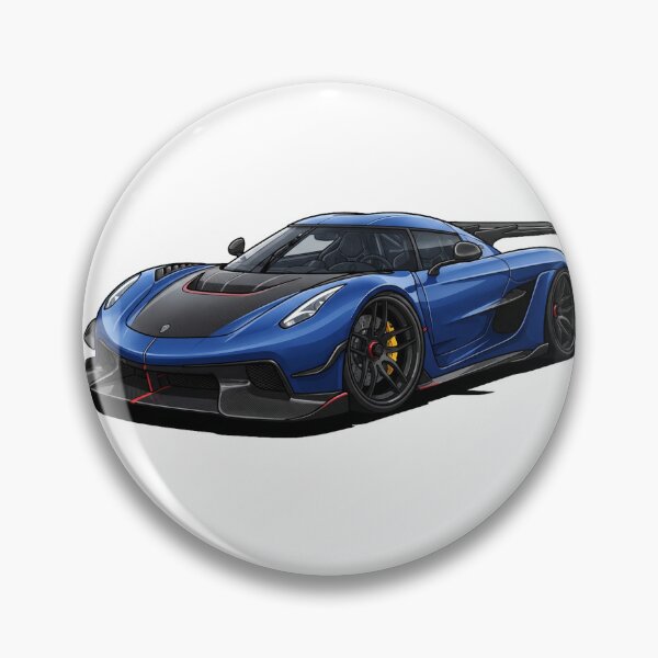 Item preview, Koenigsegg Jesko Cartoon designed and sold by ToonMyRide.