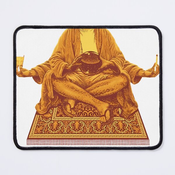 Item preview, The Dude Budha The Big Lebowski designed and sold by rossgoodmanbmx.