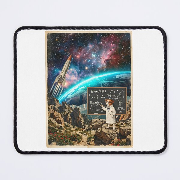 Item preview, Jack Russell Rocket Scientist designed and sold by PictoVibe.