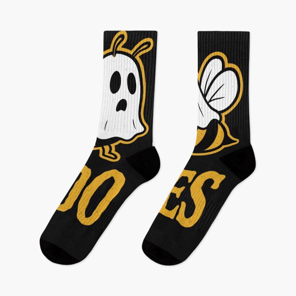 Item preview, Boo Bees Halloween Pun Spooky Ghost Bee Design designed and sold by BrockmeyeSB.