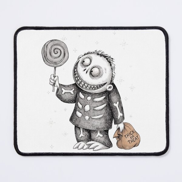 Item preview, Spooky Monster Halloween Candy Night Illustration designed and sold by PhillipCo64597.