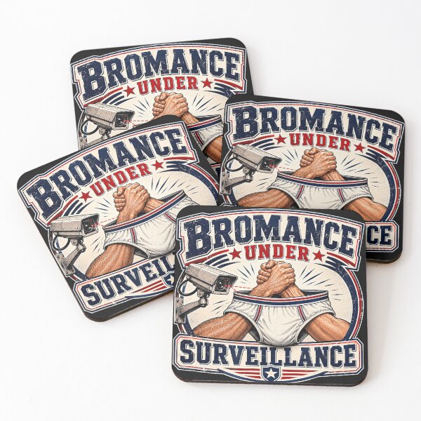 Item preview, Bromance Under Surveillance Funny Male Friendship Best Friends Gag Gift designed and sold by BrockmeyeSB.