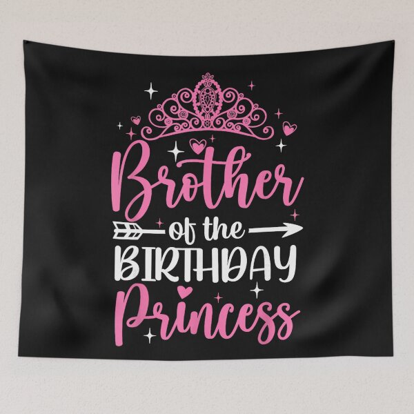 Item preview, Brother Of The Birthday Princess Sibling Birthday Party Family Celebration designed and sold by BrockmeyeSB.