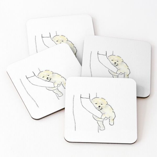 Item preview, Little Puppy Hugging Comforting Sketch designed and sold by raun.draw.