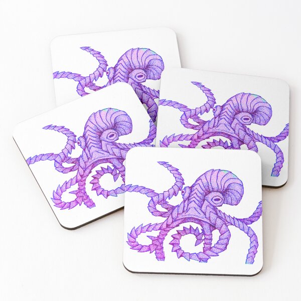 Item preview, octopus (violet) designed and sold by Nocmidl4.
