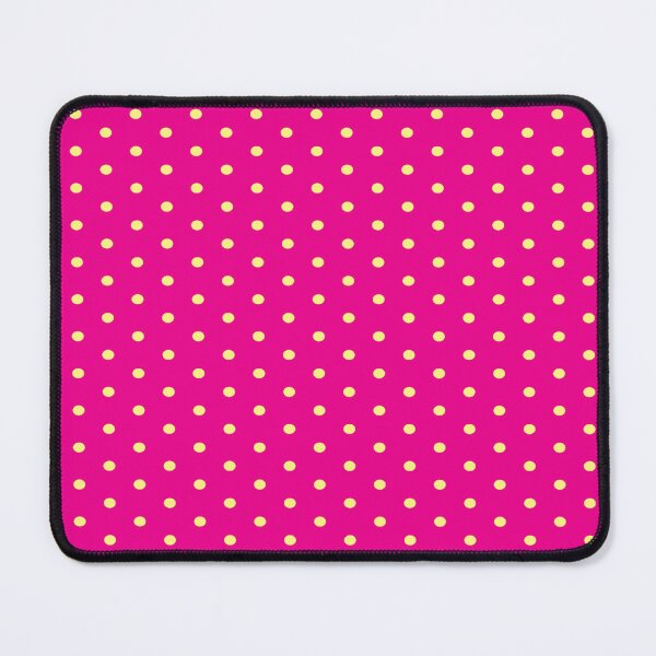 Item preview, Yellow on Pink Polka Dots designed and sold by DanielleGensler.