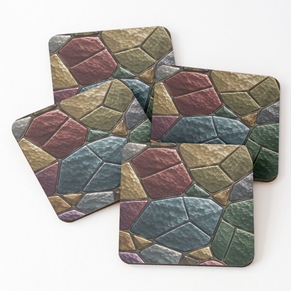 Item preview, Metallic mosaic wall designed and sold by adamgu1234.