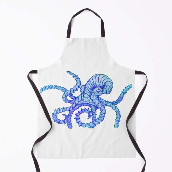 Item preview, octopus (blue) designed and sold by Nocmidl4.
