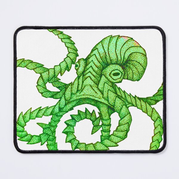 Item preview, octopus (green) designed and sold by Nocmidl4.