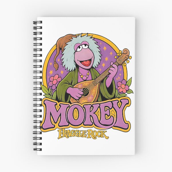 Item preview, Mokey Fraggle Rock Vintage Flowers Retro 80s TV Show designed and sold by ZubairNalban.