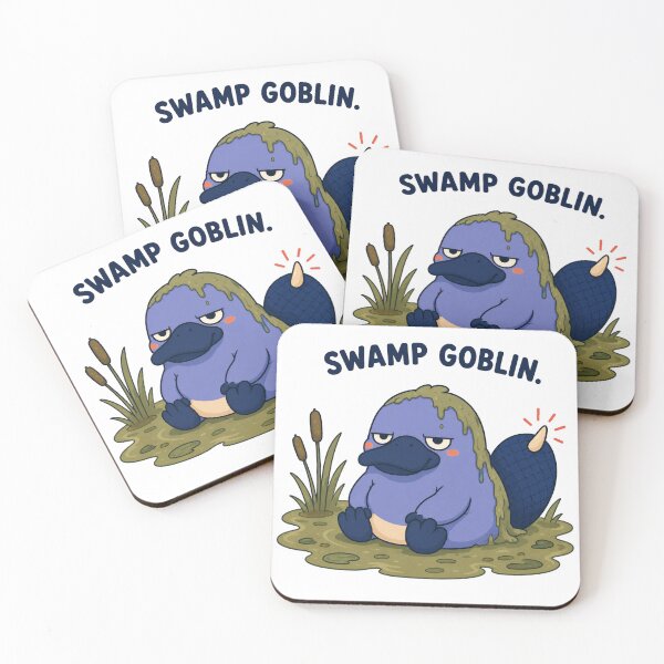 Item preview, Swamp Goblin Platypus designed and sold by OddFellasClub.
