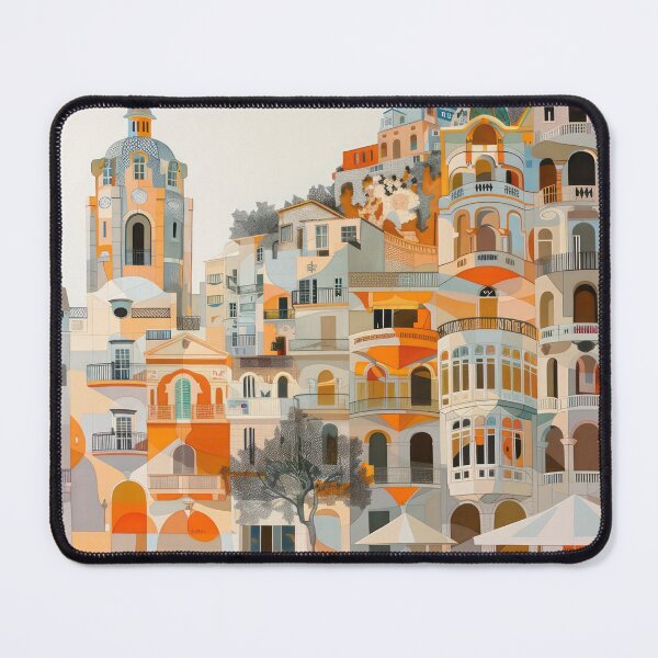 Item preview, Sunlit Hillside by the Sea designed and sold by NeoNebulaArt.