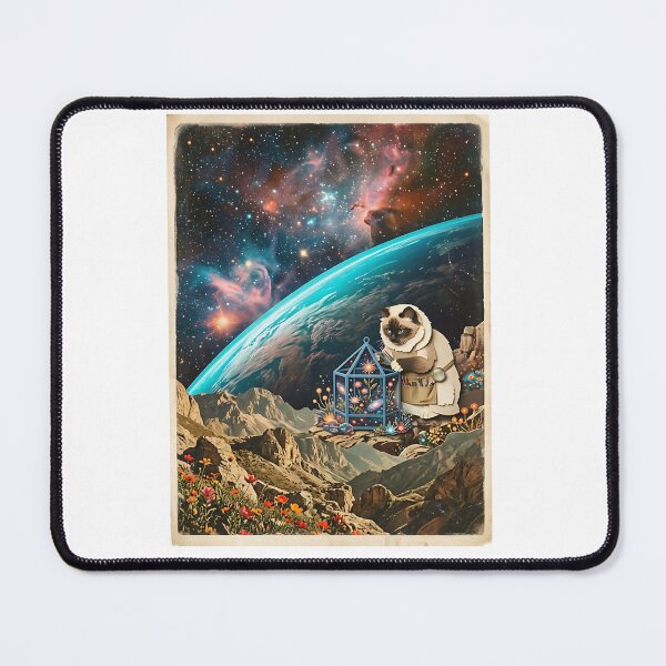 Item preview, Birman Cat Cosmic Botanist designed and sold by PictoVibe.