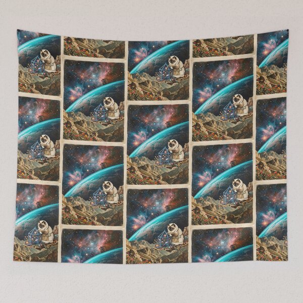 Item preview, Birman Cat Cosmic Botanist designed and sold by PictoVibe.