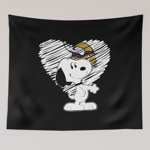Item preview, Snoopy Vikings Heart  designed and sold by StreetMood-Flux.