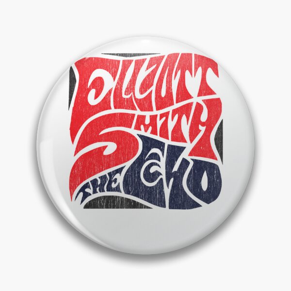 Item preview, Wavy Psychedelic Red Blue Lettering designed and sold by ForTeen.