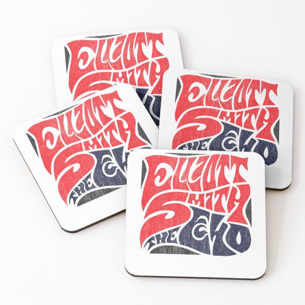 Item preview, Wavy Psychedelic Red Blue Lettering designed and sold by ForTeen.