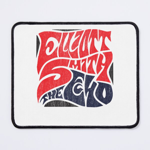 Item preview, Wavy Psychedelic Red Blue Lettering designed and sold by ForTeen.