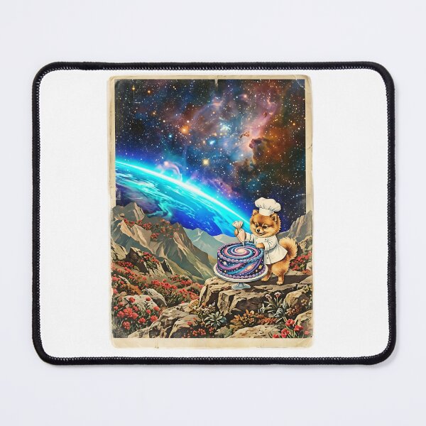 Item preview, Pomeranian Cosmic Pastry Chef designed and sold by PictoVibe.