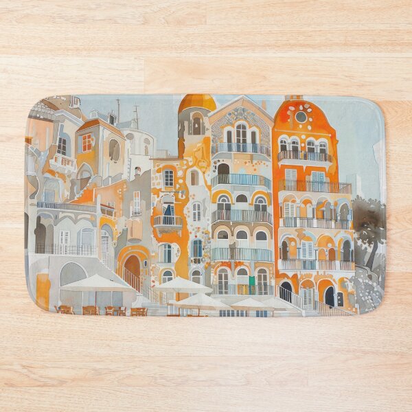 Item preview, Café Steps of the Mediterranean designed and sold by NeoNebulaArt.