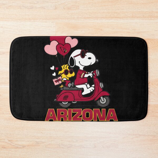 Item preview, Snoopy Woodstock Arizona Cardinals Scooter Hearts designed and sold by StreetMood-Flux.