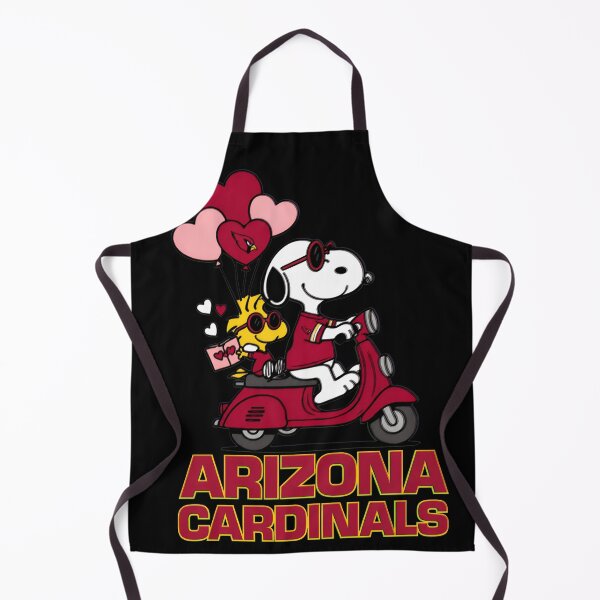 Item preview, Snoopy Woodstock Arizona Cardinals Scooter Hearts designed and sold by StreetMood-Flux.
