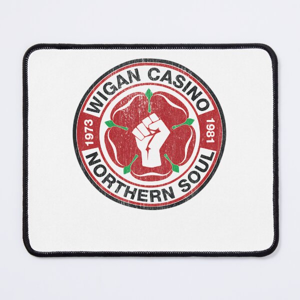 Item preview, Raised Fist Red Rose Circular Emblem designed and sold by ForTeen.