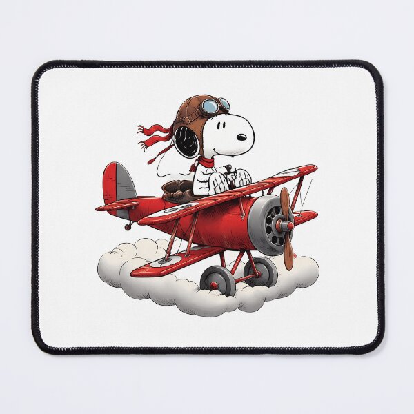 Item preview, Vintage Aviator Dog Flying Red Biplane Adventure designed and sold by Christine33501.