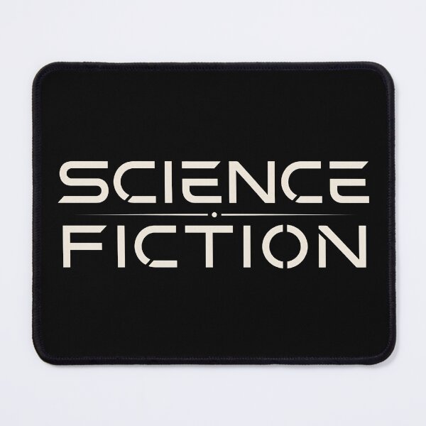 Item preview, Science Fiction Logo (White on Dark Colours) designed and sold by Moviebuff91.