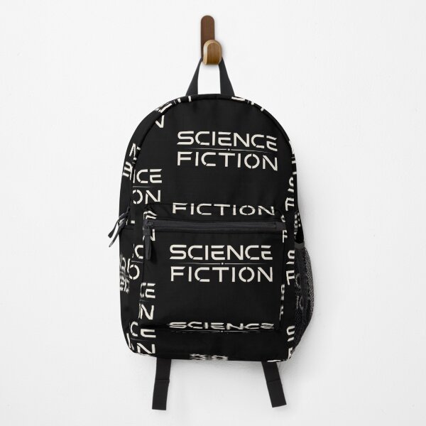 Item preview, Science Fiction Logo (White on Dark Colours) designed and sold by Moviebuff91.