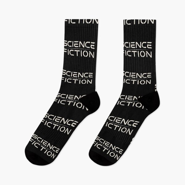 Item preview, Science Fiction Logo (White on Dark Colours) designed and sold by Moviebuff91.