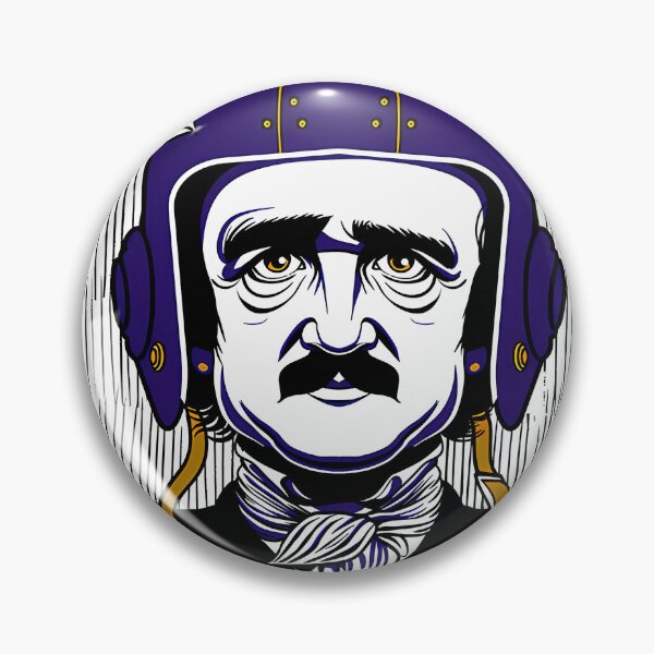 Item preview, Baltimore Ravin Edgar Allan Poe Ravens Baltimore Football designed and sold by makefuture.