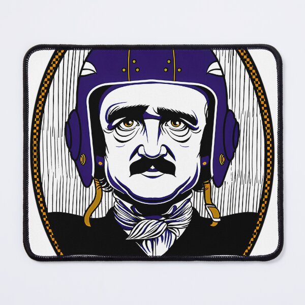 Item preview, Baltimore Ravin Edgar Allan Poe Ravens Baltimore Football designed and sold by makefuture.