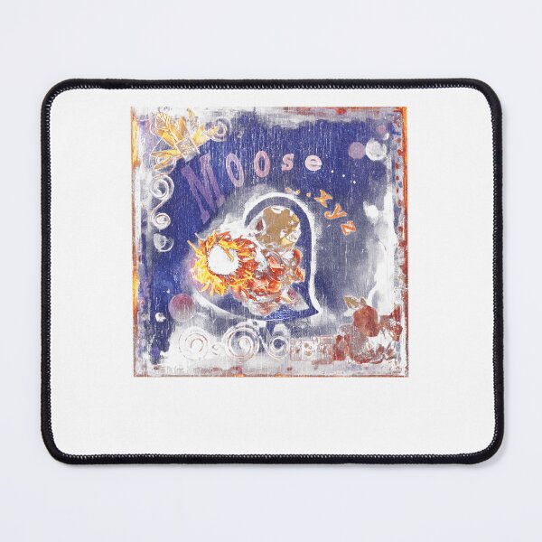 Item preview, Sunflower Heart Collage Dark Blue Frame designed and sold by ForTeen.