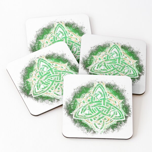 Item preview, Celtic Knotwork Emerald Heritage designed and sold by anio-cat.
