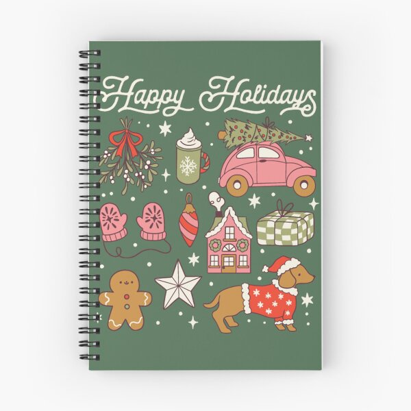 Item preview, Happy Holiday vibes designed and sold by twindragonthreads.