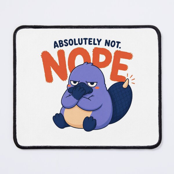 Item preview, Absolutely Not Platypus designed and sold by OddFellasClub.