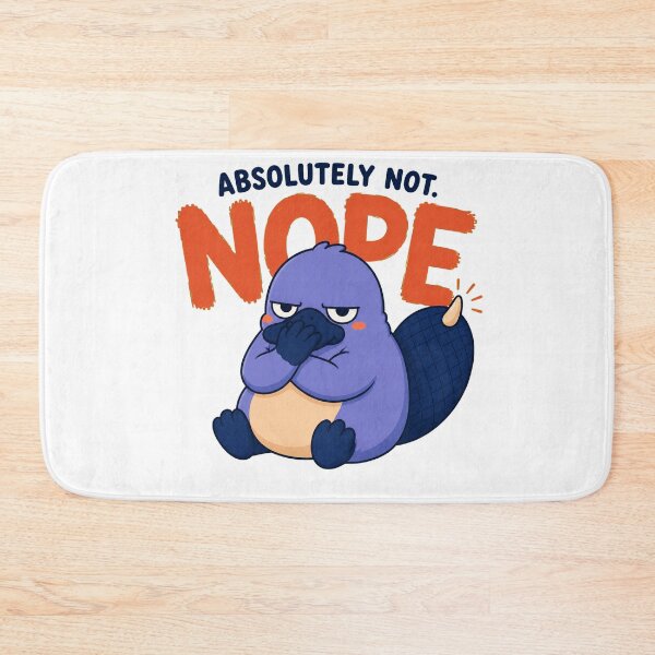 Item preview, Absolutely Not Platypus designed and sold by OddFellasClub.