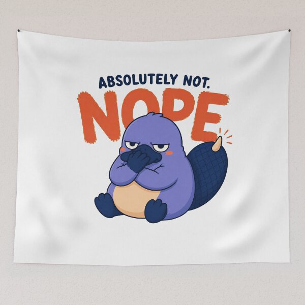 Item preview, Absolutely Not Platypus designed and sold by OddFellasClub.