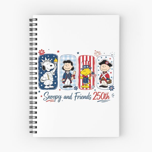 Item preview, Snoopy and Friends 250th Patriotic Celebration Cartoon Design designed and sold by ZacharyWh41164.