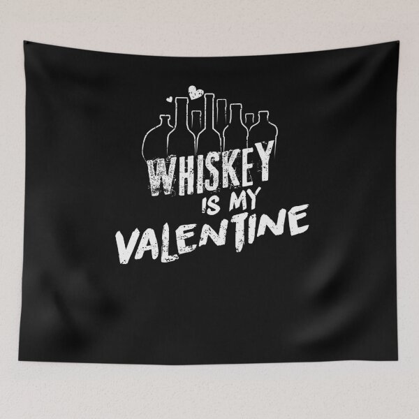 Item preview, Anti Valentines Day Party Whiskey Is My Valentine T Shirt designed and sold by shoppzee.
