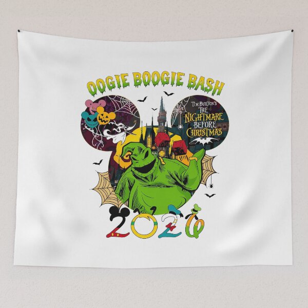 Item preview, Oogie Boogie Halloween Nightmare Castle Spooky Cartoon Art designed and sold by SeanWong90094.