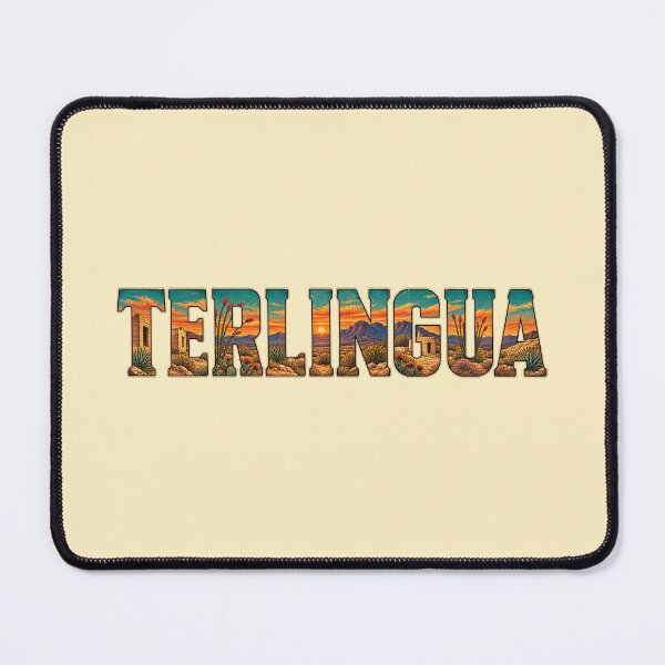 Item preview, Terlingua Texas Desert Sunset – Vintage Western Ghost Town Typography designed and sold by SimplyJasper.